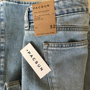 PacSun Jade Low Rise Bootcut Jeans - Light Blue
